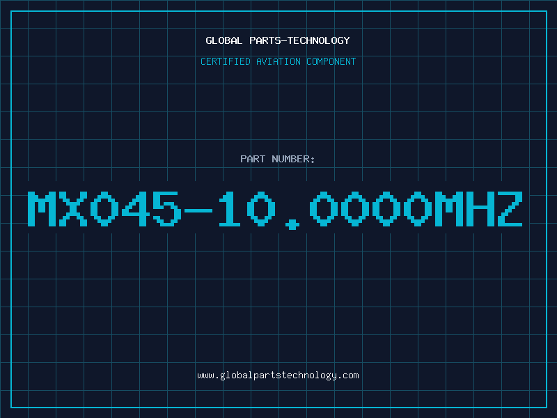 Aviation Part MX045-10.0000MHZ
