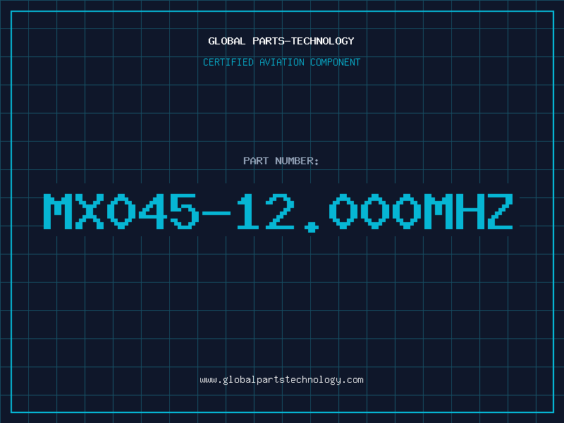 Aviation Part MX045-12.000MHZ
