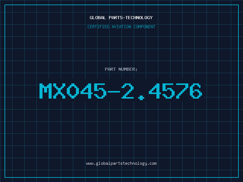 Aviation Part MX045-2.4576