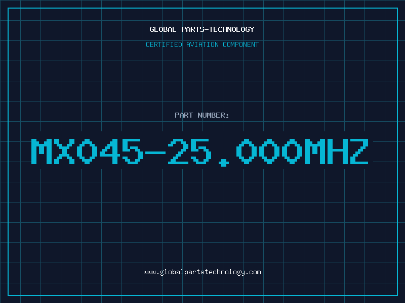 Aviation Part MX045-25.000MHZ