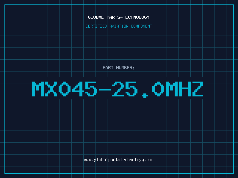 Aviation Part MX045-25.0MHZ