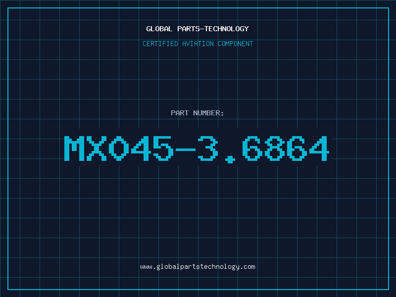 Aviation Part MX045-3.6864