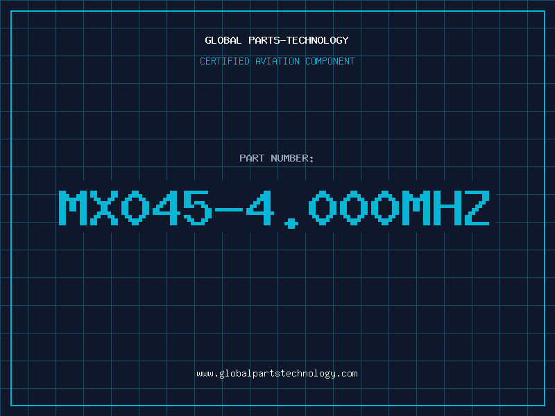 Aviation Part MX045-4.000MHZ
