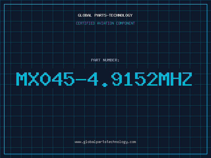 Aviation Part MX045-4.9152MHZ
