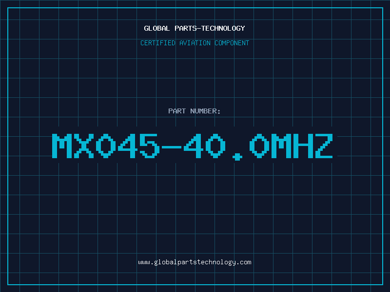 Aviation Part MX045-40.0MHZ