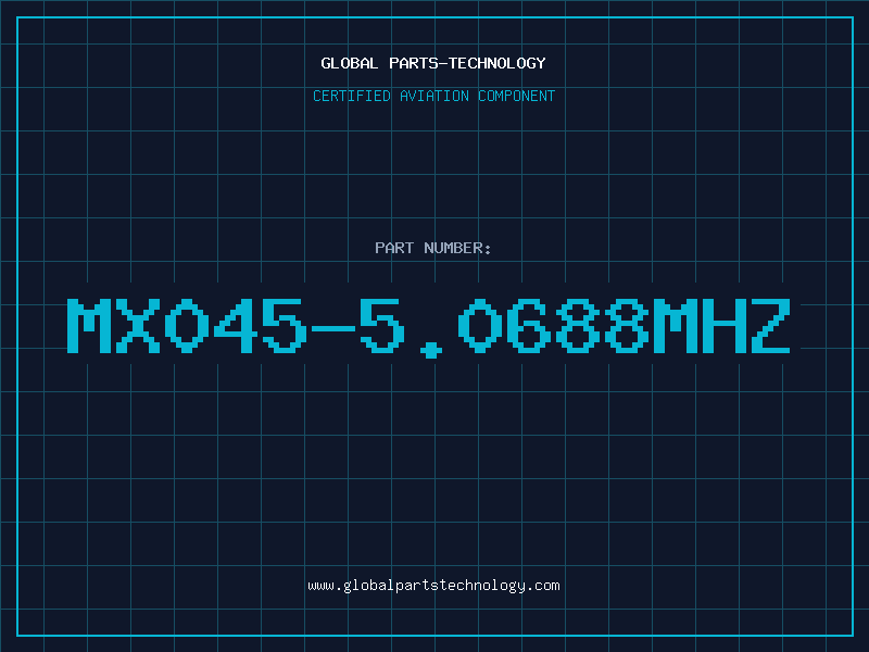 Aviation Part MX045-5.0688MHZ