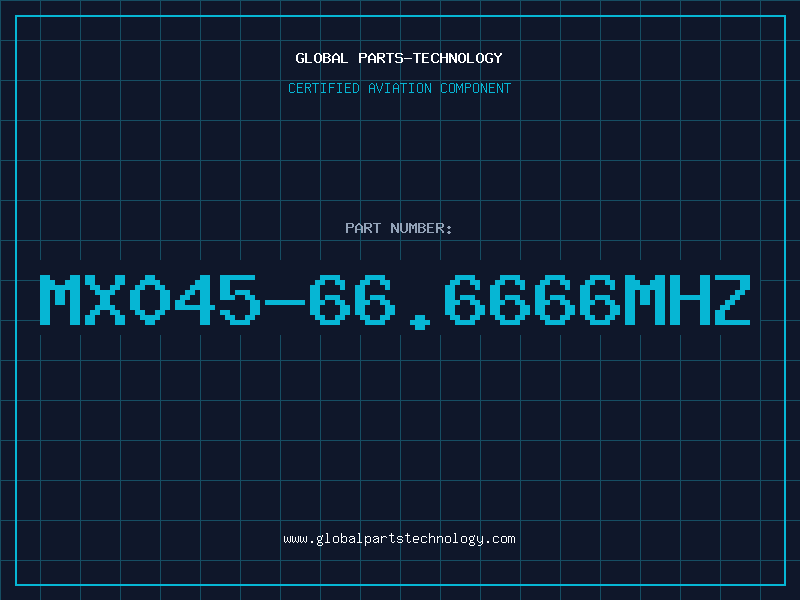 Aviation Part MX045-66.6666MHZ