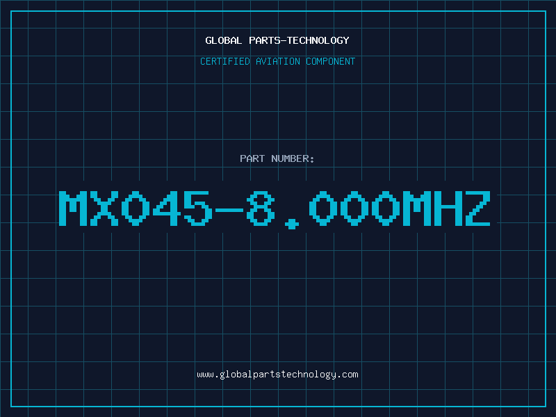 Aviation Part MX045-8.000MHZ