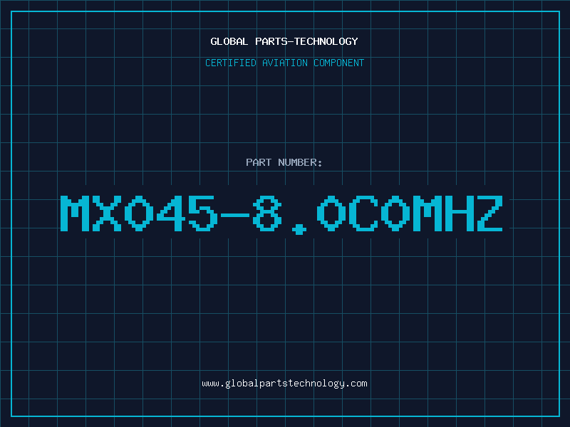 Aviation Part MX045-8.0C0MHZ