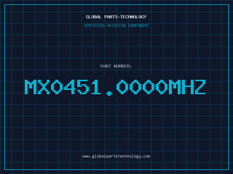 Aviation Part MX0451.0000MHZ