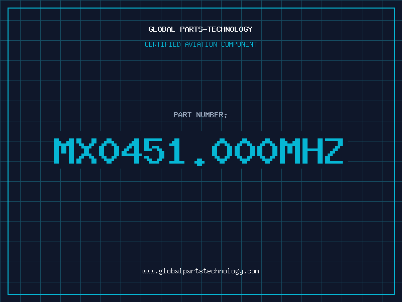 Aviation Part MX0451.000MHZ
