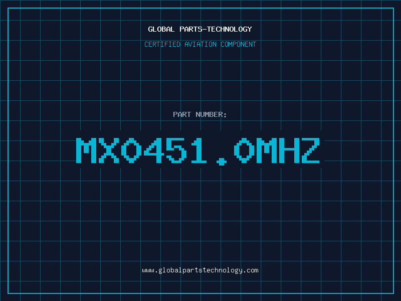 Aviation Part MX0451.0MHZ