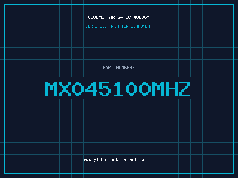 Aviation Part MX045100MHZ