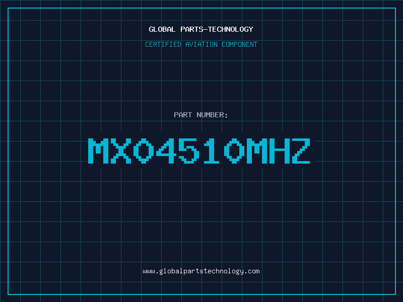 Aviation Part MX04510MHZ