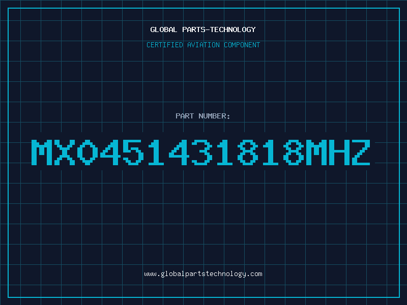 Aviation Part MX0451431818MHZ