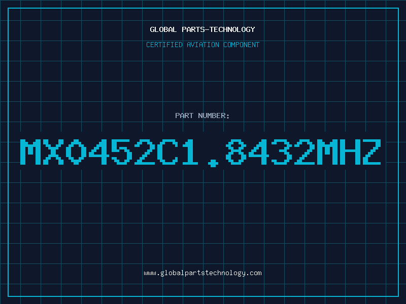 Aviation Part MX0452C1.8432MHZ
