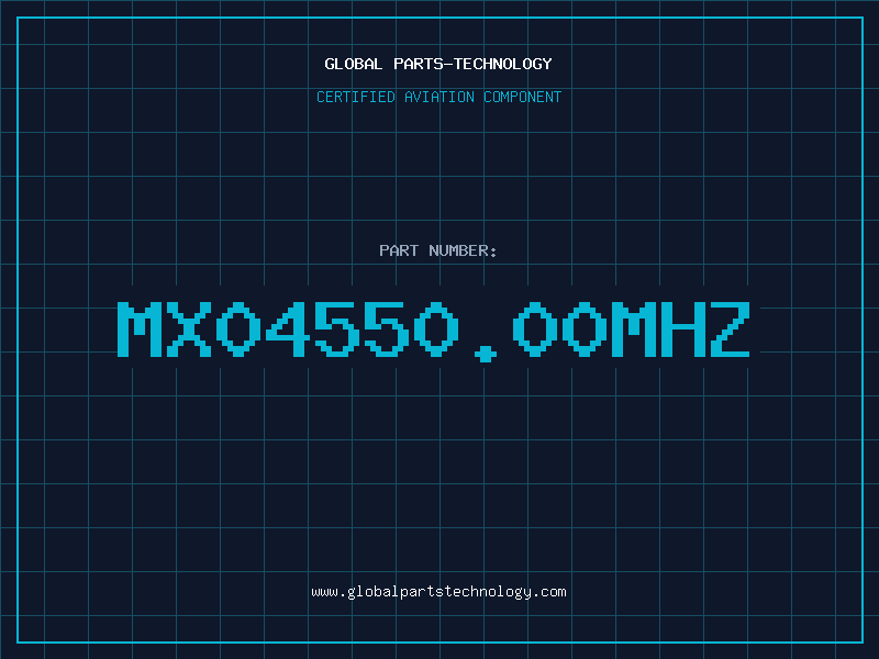 Aviation Part MX04550.00MHZ