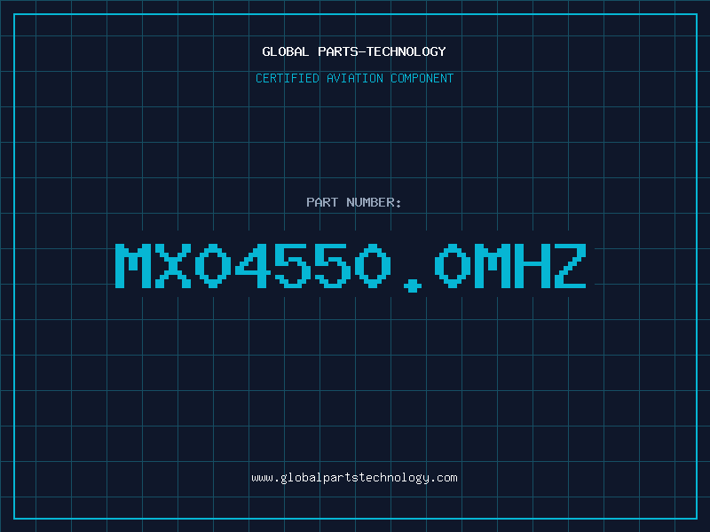 Aviation Part MX04550.0MHZ
