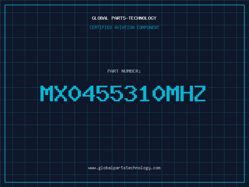 Aviation Part MX0455310MHZ