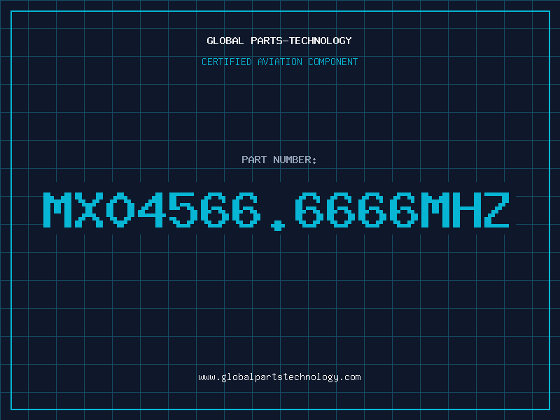 Aviation Part MX04566.6666MHZ