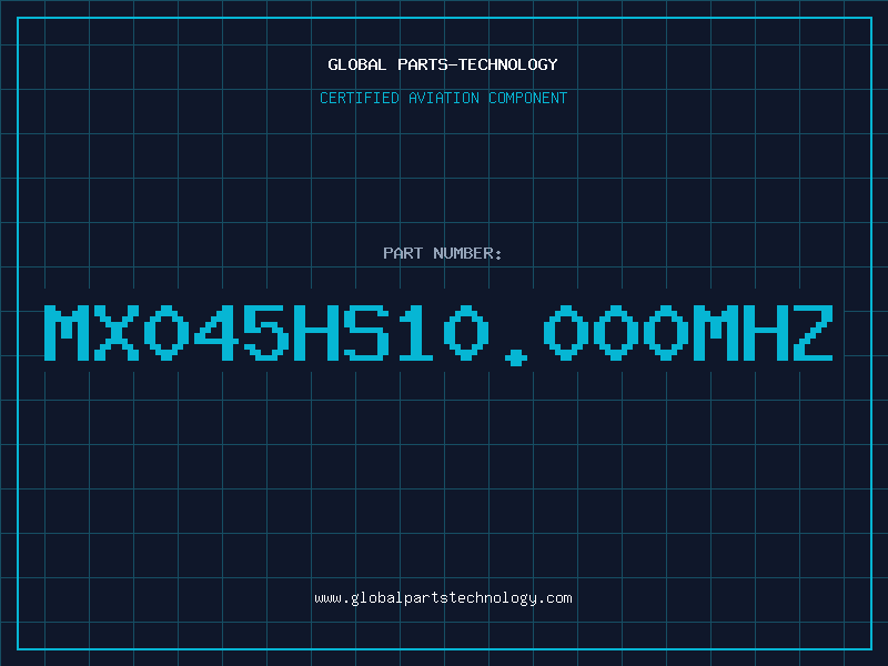 Aviation Part MX045HS10.000MHZ