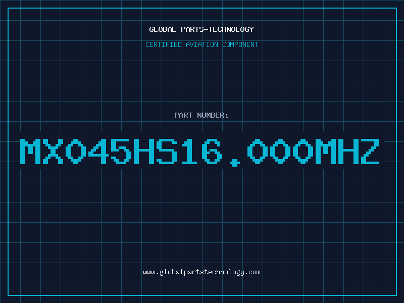 Aviation Part MX045HS16.000MHZ