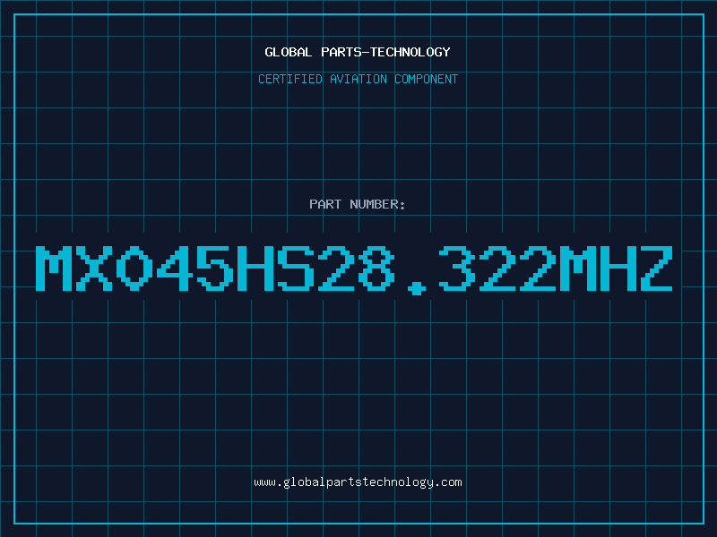 Aviation Part MX045HS28.322MHZ