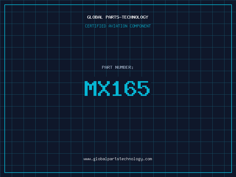 Aviation Part MX165