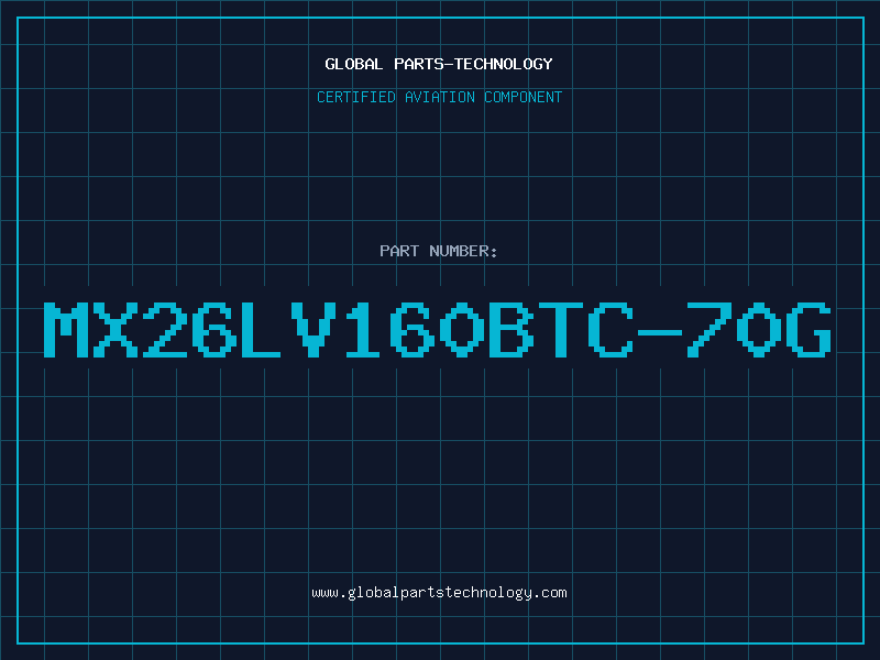 Aviation Part MX26LV160BTC-70G