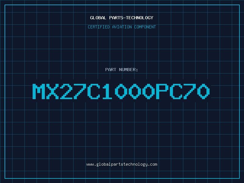 Aviation Part MX27C1000PC70