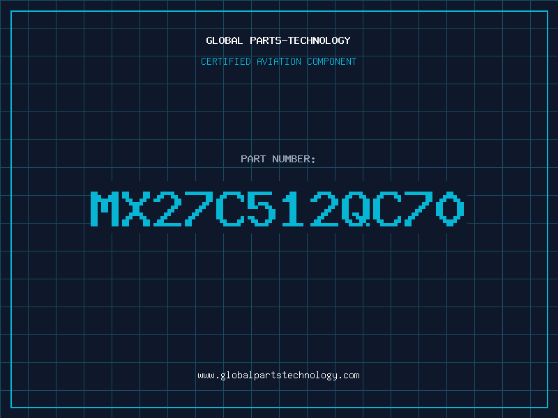 Aviation Part MX27C512QC70