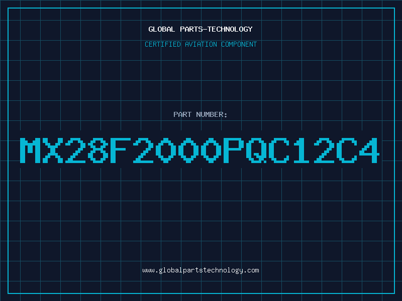 Aviation Part MX28F2000PQC12C4