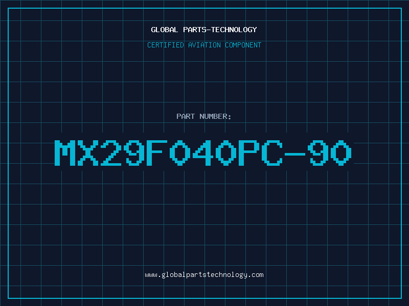 Aviation Part MX29F040PC-90