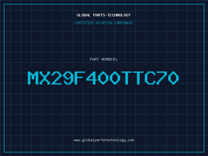 Aviation Part MX29F400TTC70