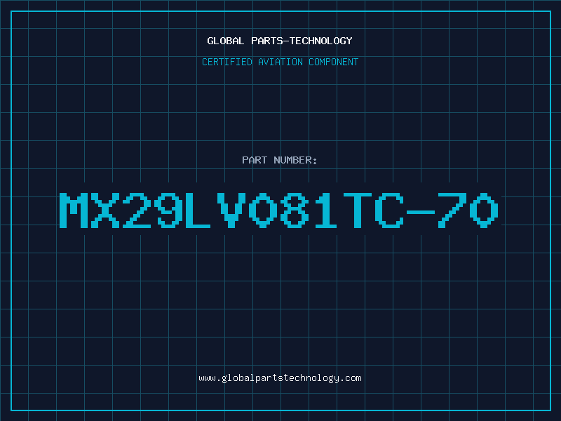 Aviation Part MX29LV081TC-70