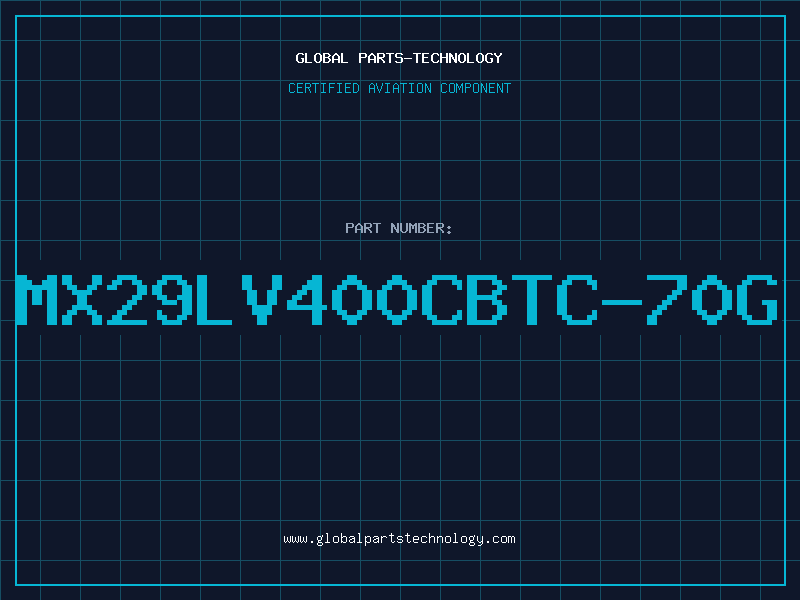 Aviation Part MX29LV400CBTC-70G