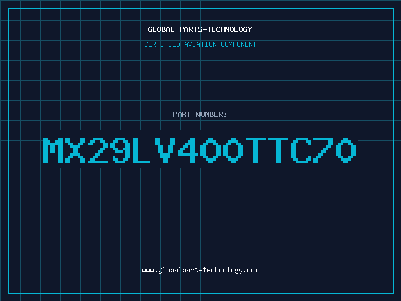 Aviation Part MX29LV400TTC70