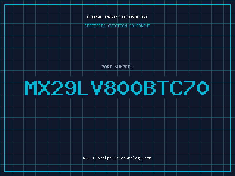 Aviation Part MX29LV800BTC70