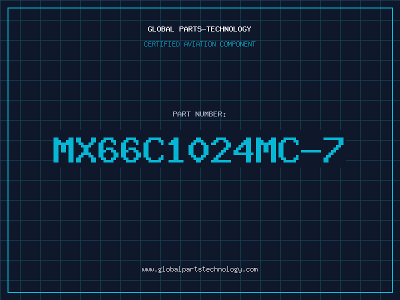 Aviation Part MX66C1024MC-7