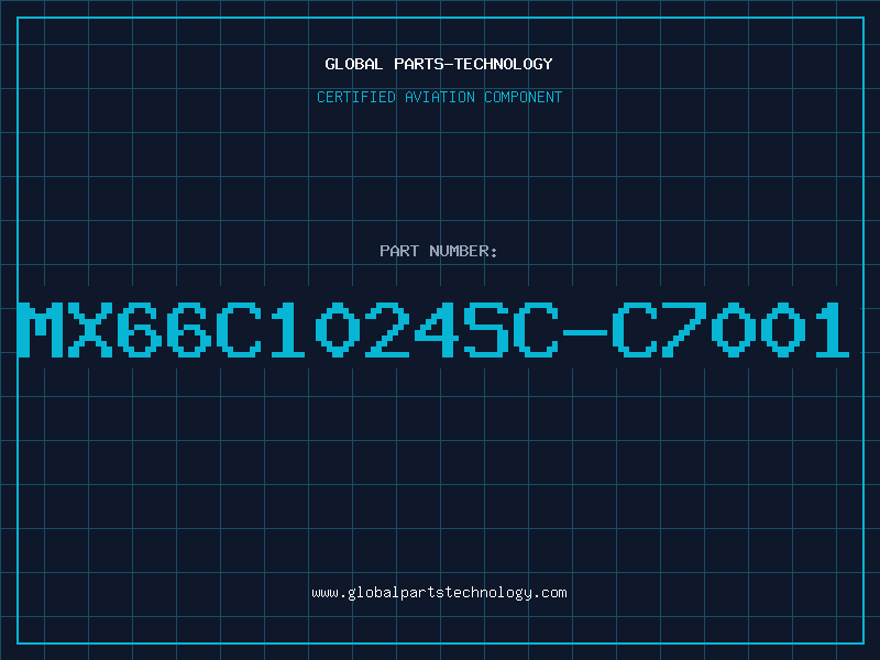 Aviation Part MX66C1024SC-C7001