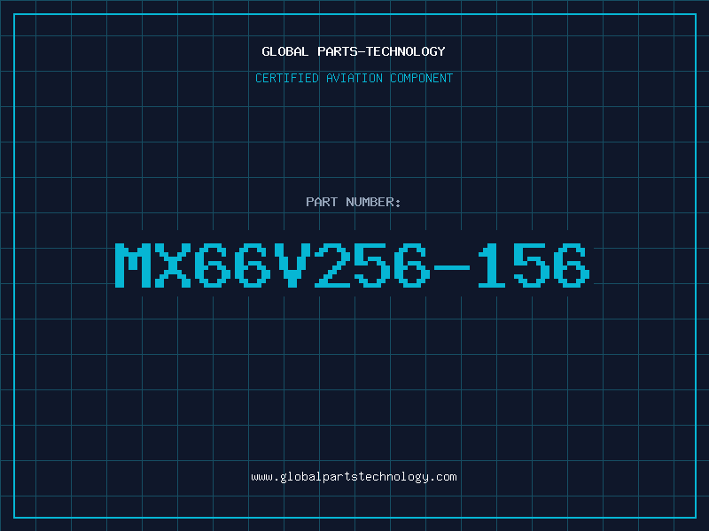 Aviation Part MX66V256-156