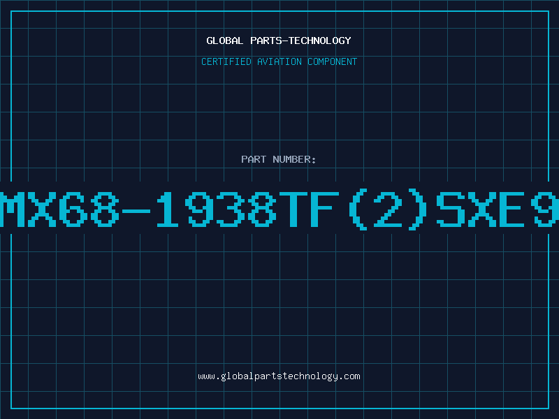 Aviation Part MX68-1938TF(2)SXE9