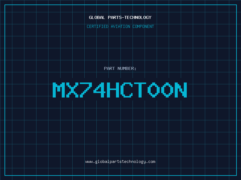 Aviation Part MX74HCT00N