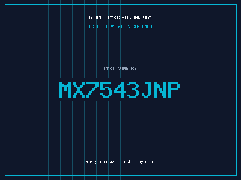 Aviation Part MX7543JNP