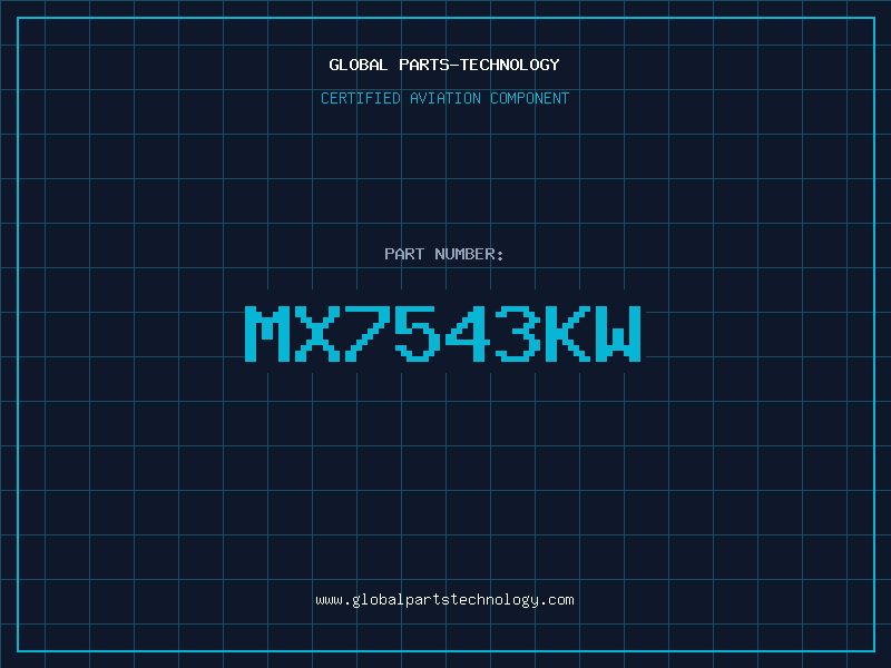 Aviation Part MX7543KW
