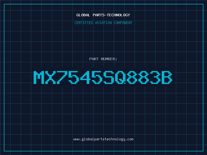 Aviation Part MX7545SQ883B