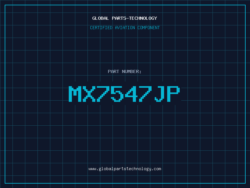 Aviation Part MX7547JP