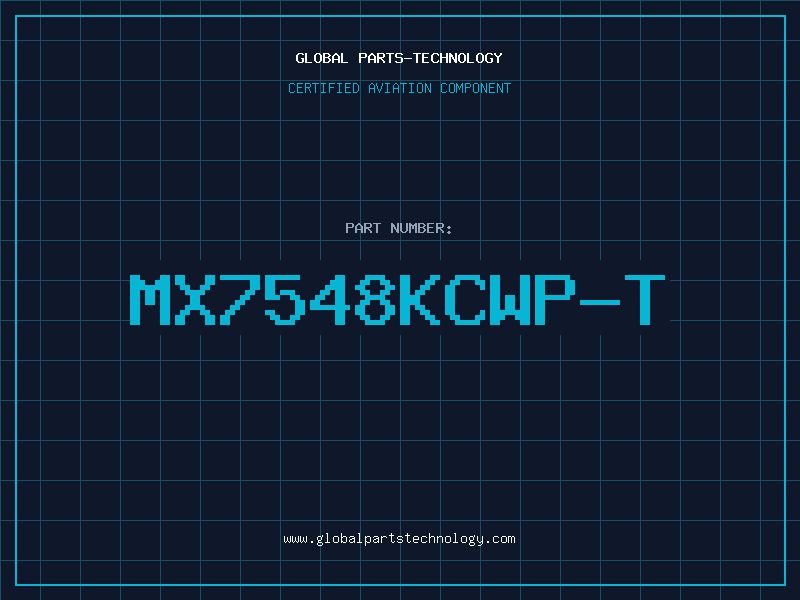 Aviation Part MX7548KCWP-T
