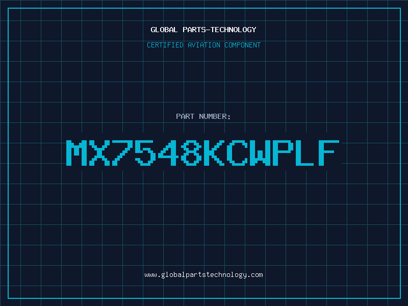 Aviation Part MX7548KCWPLF