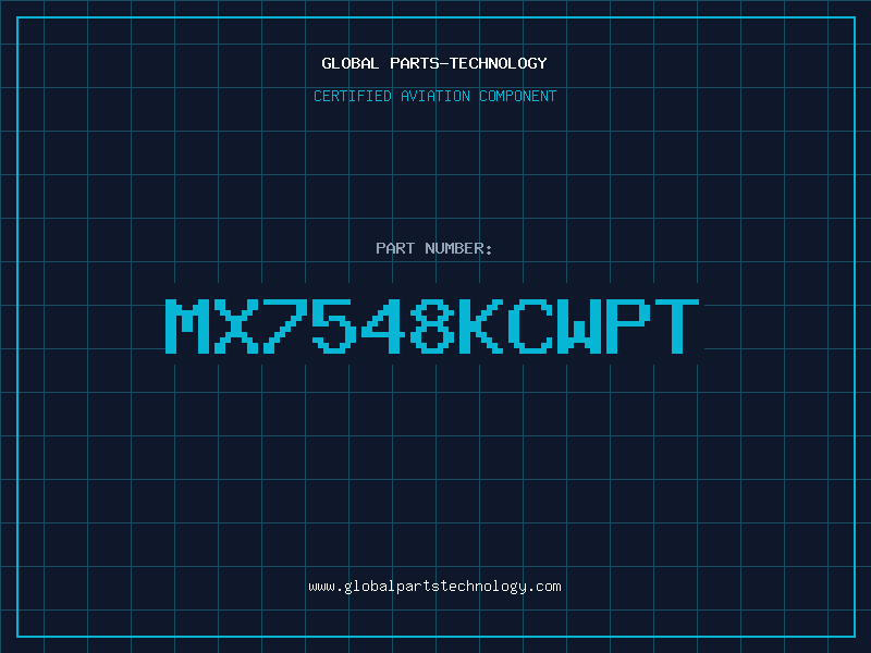 Aviation Part MX7548KCWPT
